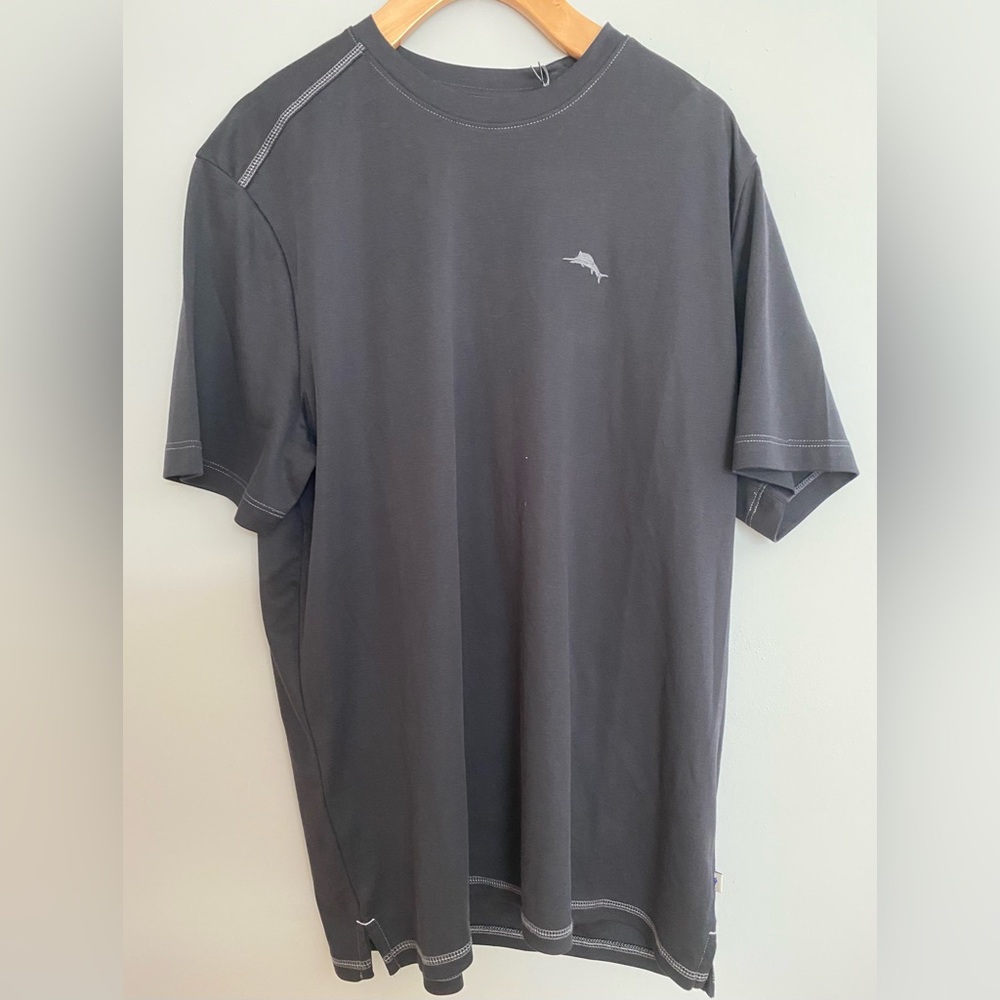 Tommy Bahama Short Sleeve Crew Neck T-Shirt Men's Size Small Black New